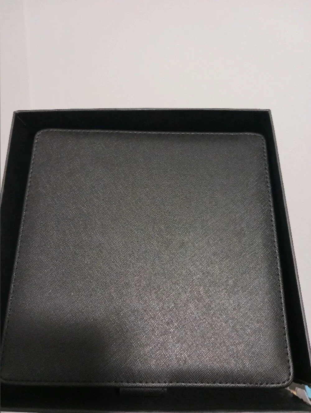 Sebastian M Watch Holder Box Black Textured Leatherette Magnetic Clasp New Other
